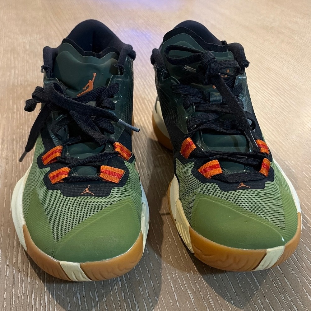 Nike Boys Air Jordan Zion 1 DA3131-300 Green Basketball Shoes Sneakers Size 7Y - Picture 8 of 8